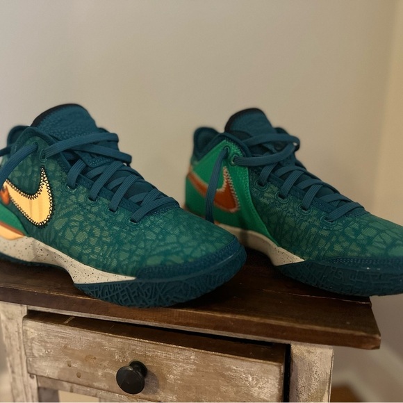 Nike Zoom LeBron NXXT Gen Geode Teal. Sz: M 6.5/ W8. In the Box. - Picture 2 of 10